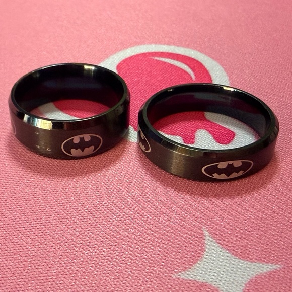 Batman Couples Rings - Picture 2 of 3